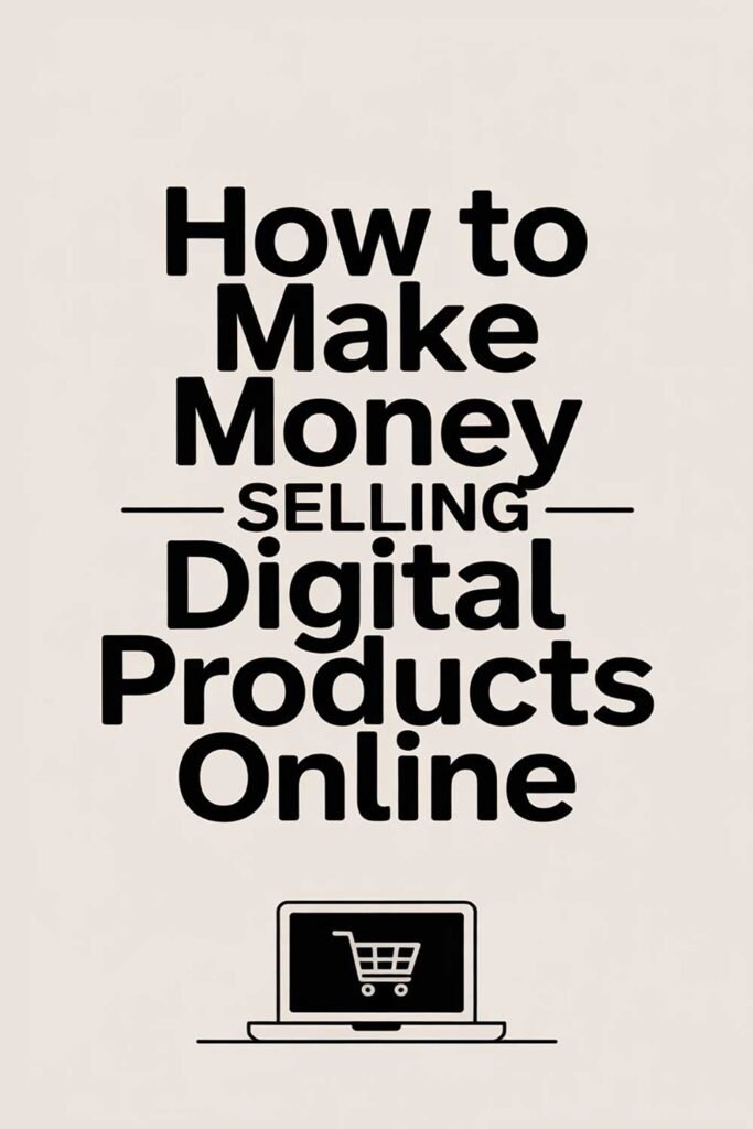 How to Make Money Selling Digital Products Online