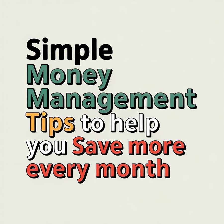Simple Money Management