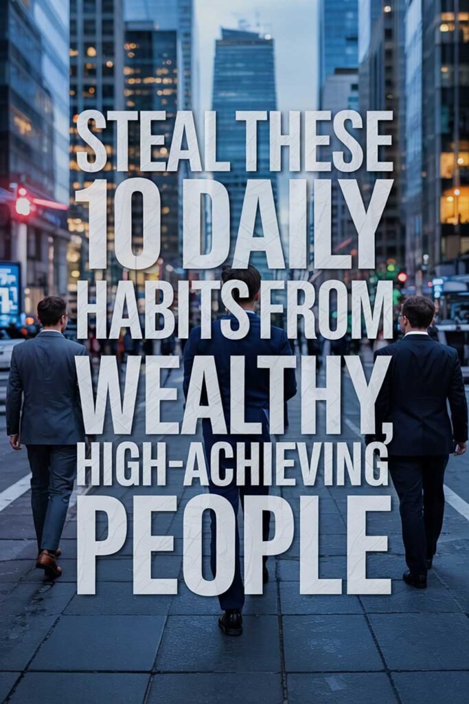 Steal These 10 Daily Habits from Wealthy, High-Achieving People
